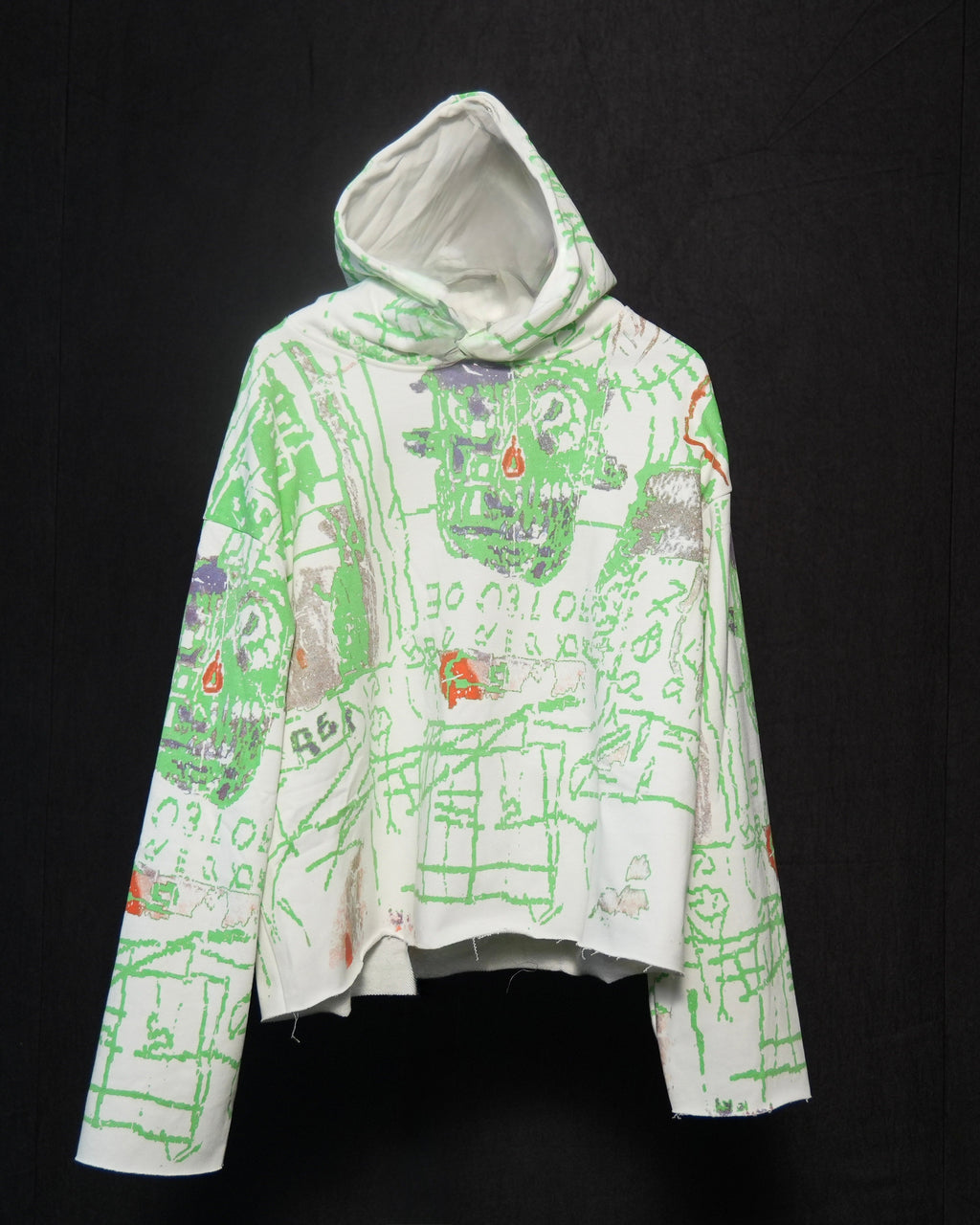 Neon Canvas Hoodie